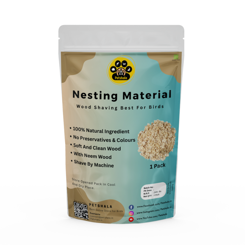 Nesting Material Wood Shaving 100gm Packet